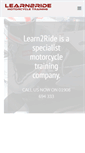 Mobile Screenshot of learn2ridemotorcycle.com